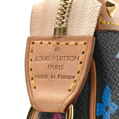 Louis Vuitton Monogram Multicolor Pochette Accessories Black 7 of 9