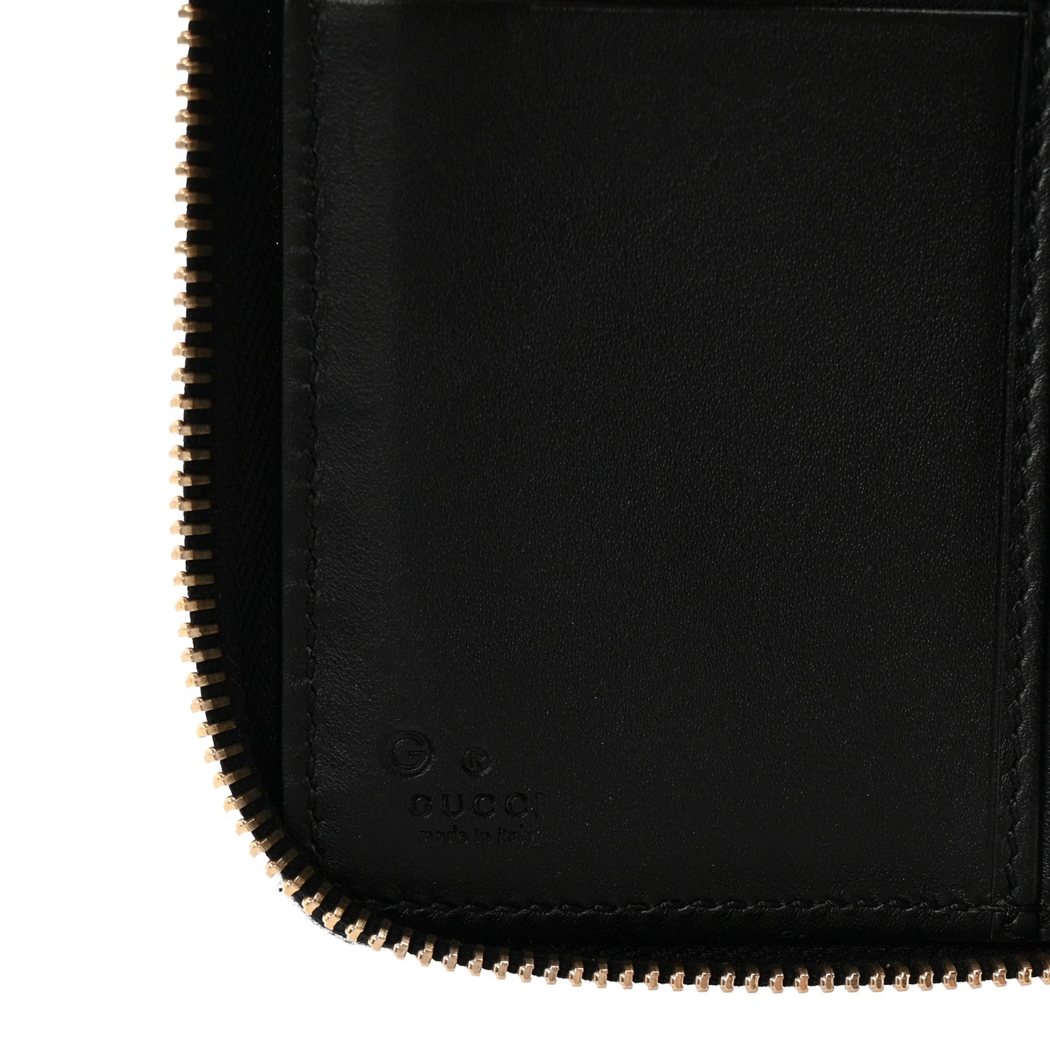 Gucci Soft Microguccissima Zip Around Organizer Wallet Black 6 of 8