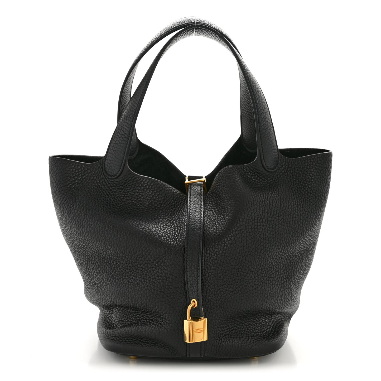 Taurillon Clemence Picotin Lock 22 MM Black