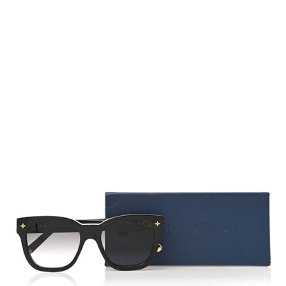 Louis Vuitton Acetate My Monogram Square Sunglasses Z1523E Black 8 of 8