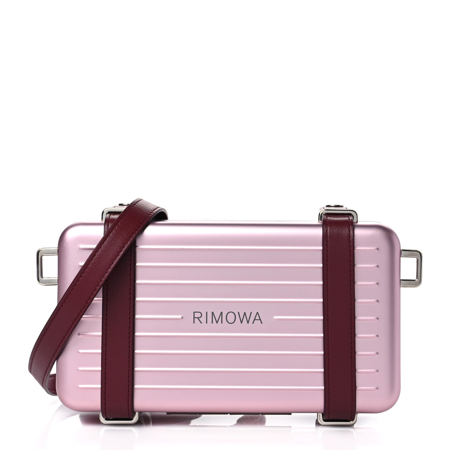 Christian Dior X RIMOWA Aluminum Personal Clutch On Strap Rose 1 of 10