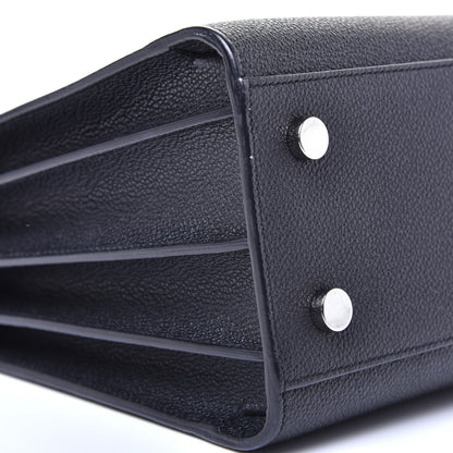 Saint Laurent Grained Calfskin Baby Sac De Jour Black 7 of 8