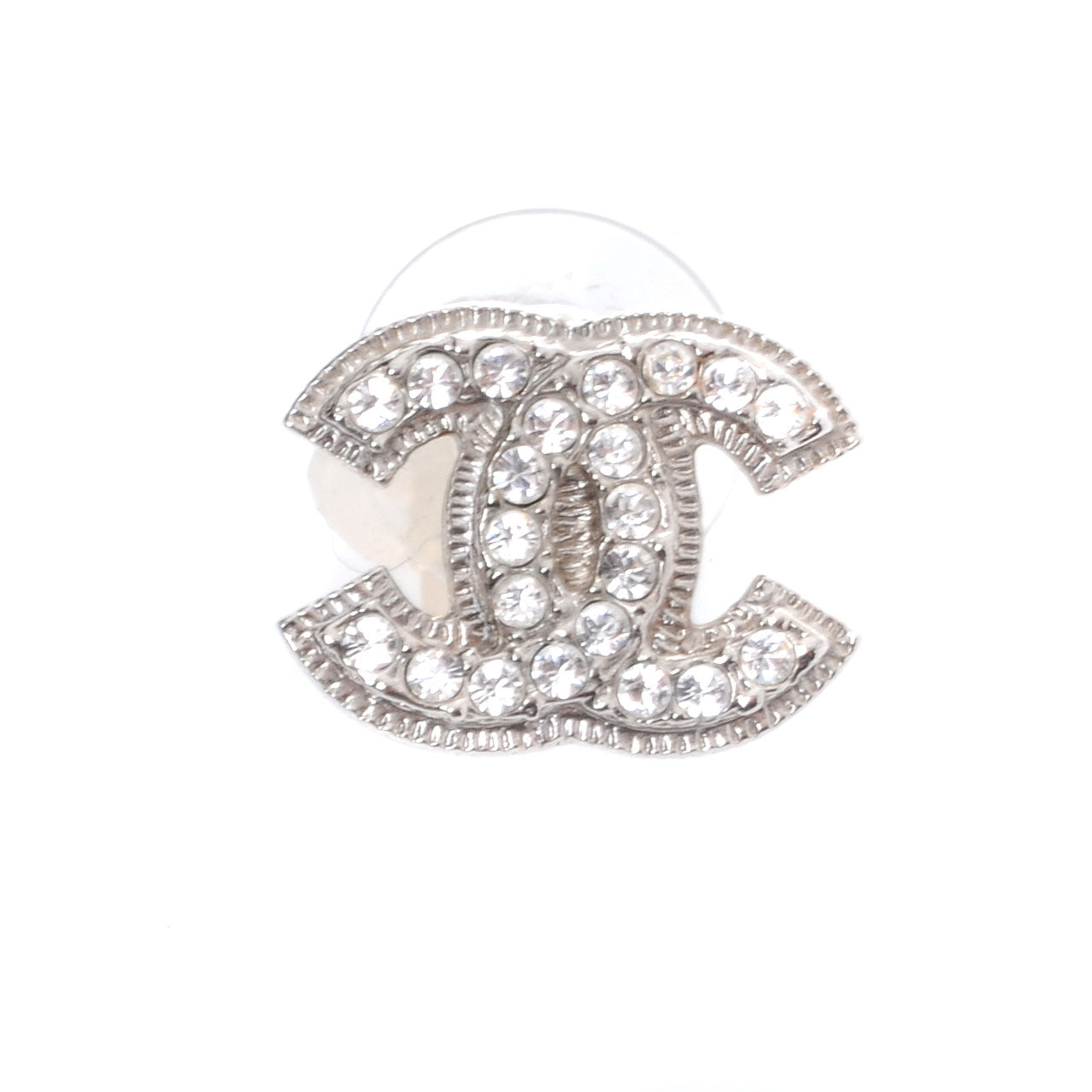 Crystal CC Logo Earrings