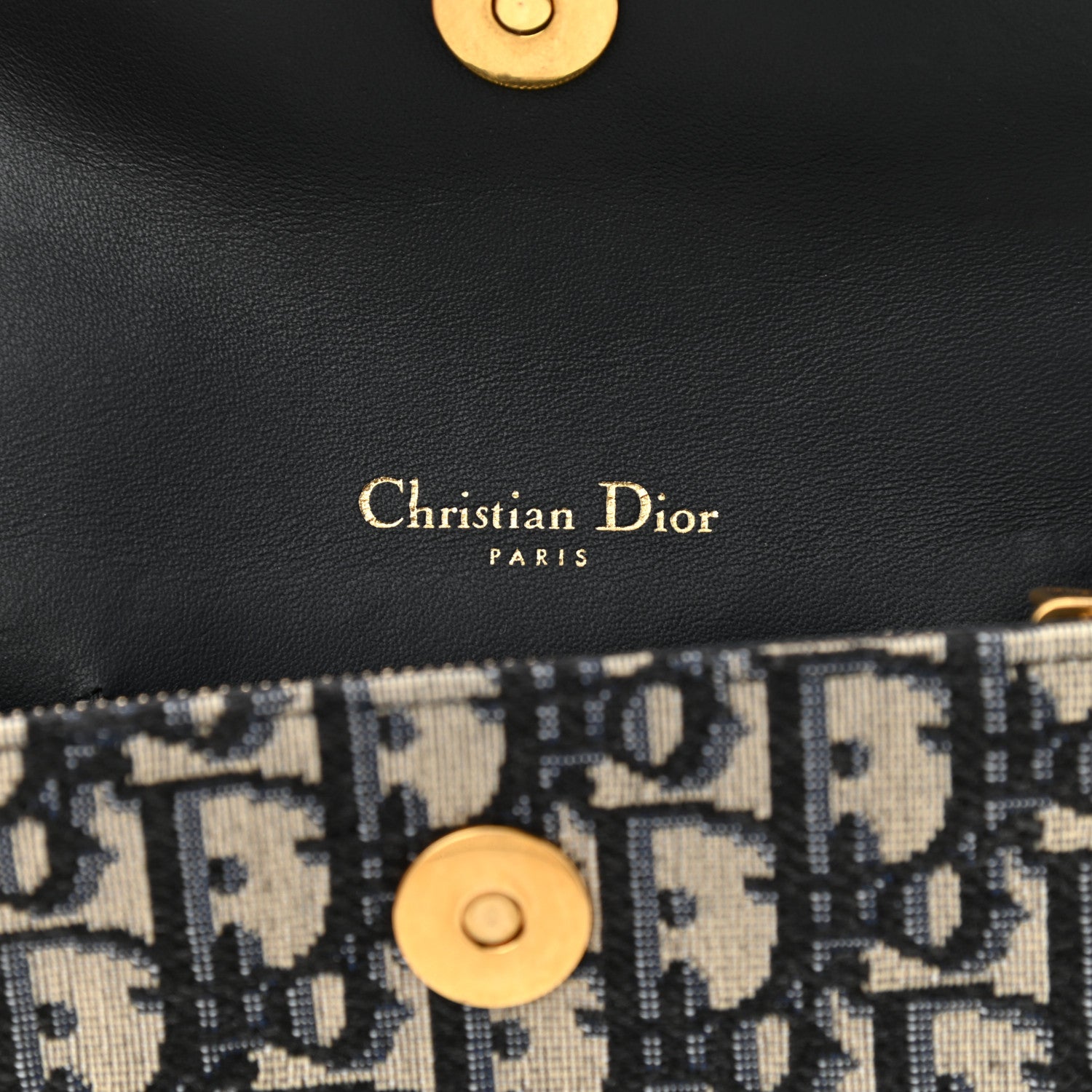 Christian Dior Oblique Saddle Belt Bag Blue 5 of 10