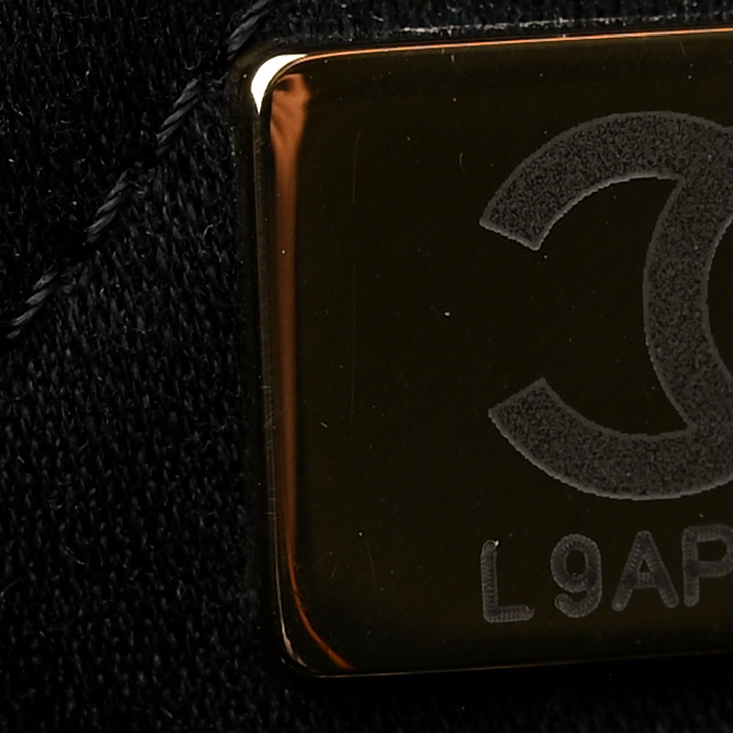 Velvet Sequin Quilted Chanel 22 Black