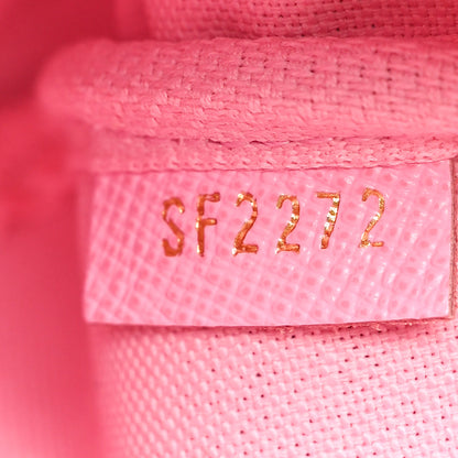 Louis Vuitton Monogram 2022 Christmas Animation Paris Mini Pochette Accessories Pink 6 of 10