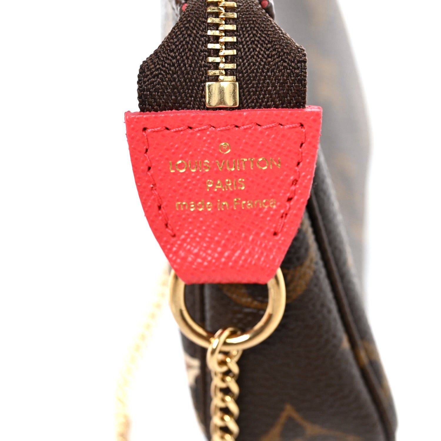 Louis Vuitton Monogram 2021 Christmas Animation London Mini Pochette Accessories Red 5 of 8