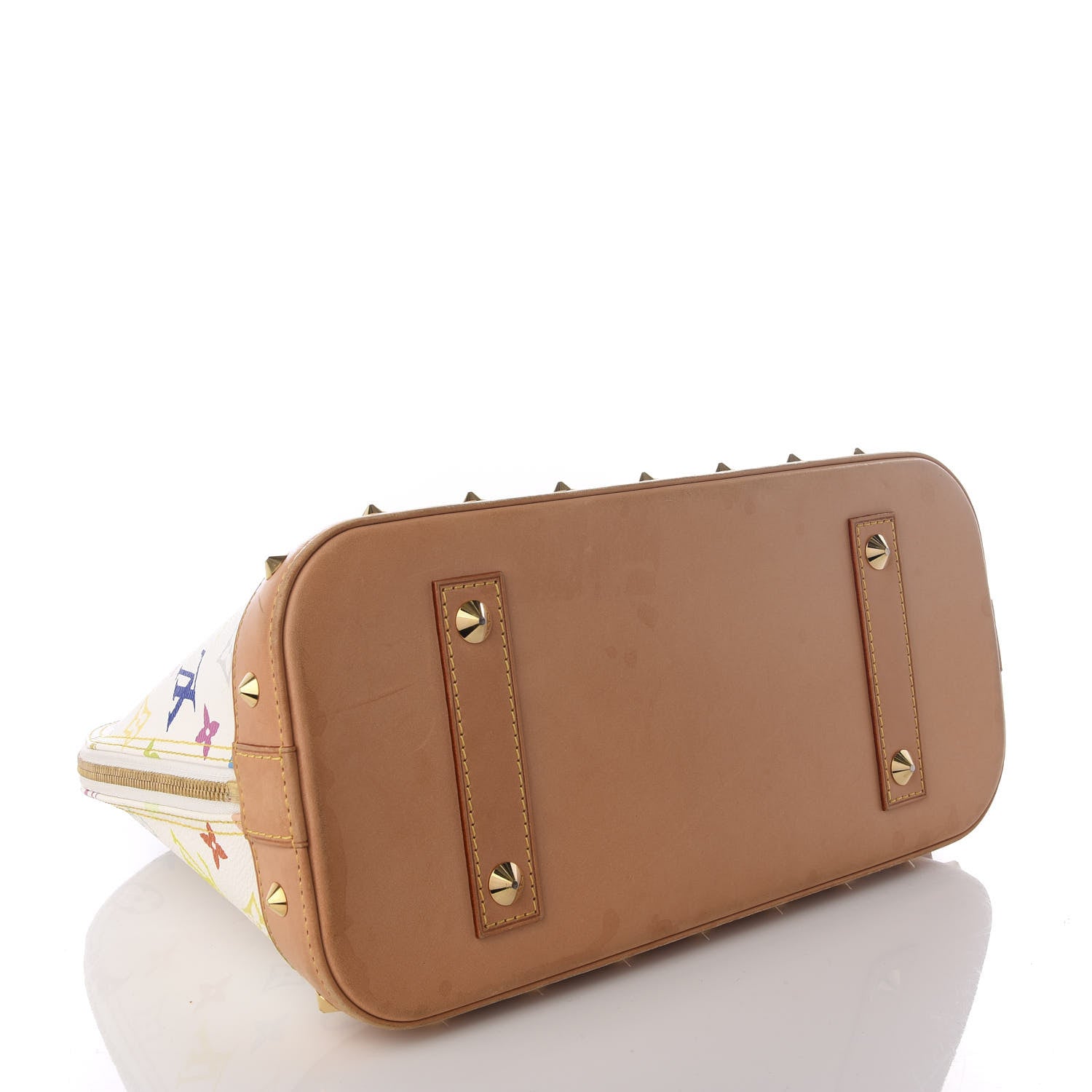 Louis Vuitton Monogram Multicolor Alma PM White 3 of 8