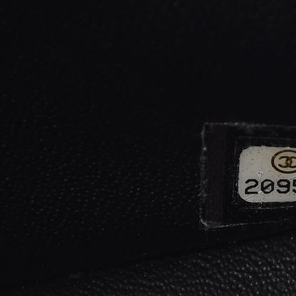Chanel Lambskin Chevron Quilted Mini Square Flap So Black 7 of 11