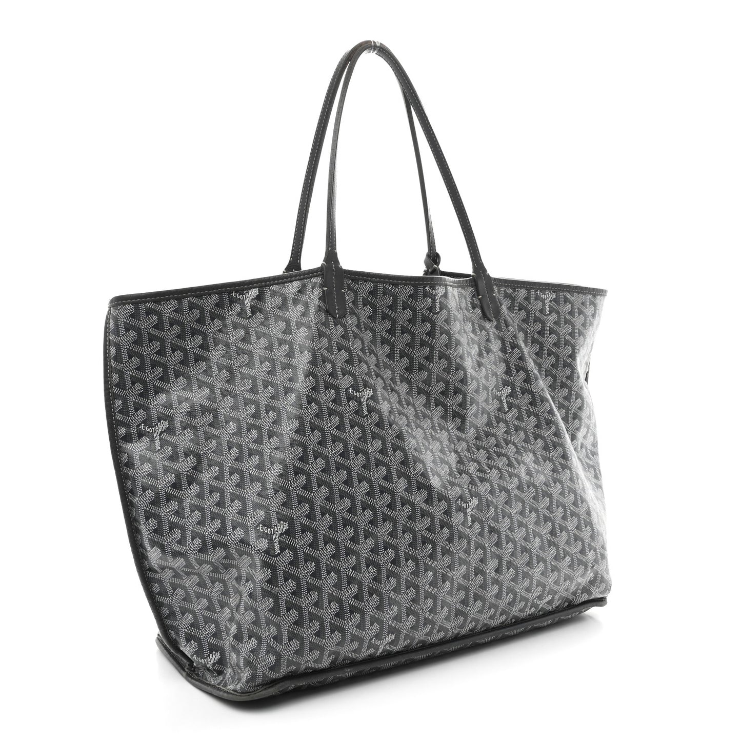 Goyardine Reversible Anjou GM Grey