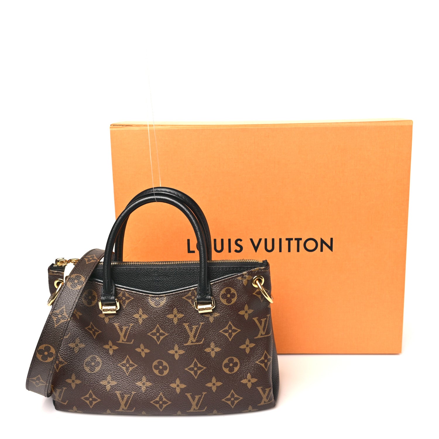 Louis Vuitton Monogram Pallas Full BB Black 9 of 9