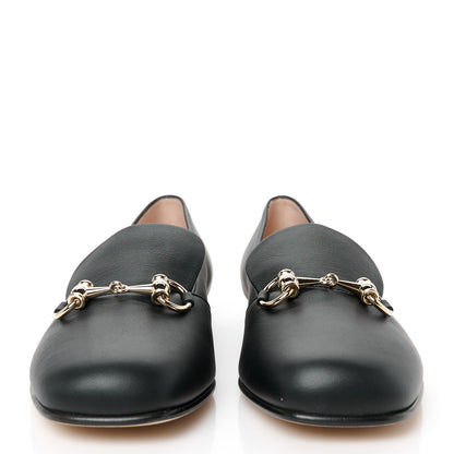 Gucci Calfskin Horsebit Loafers 37 Black 3 of 10