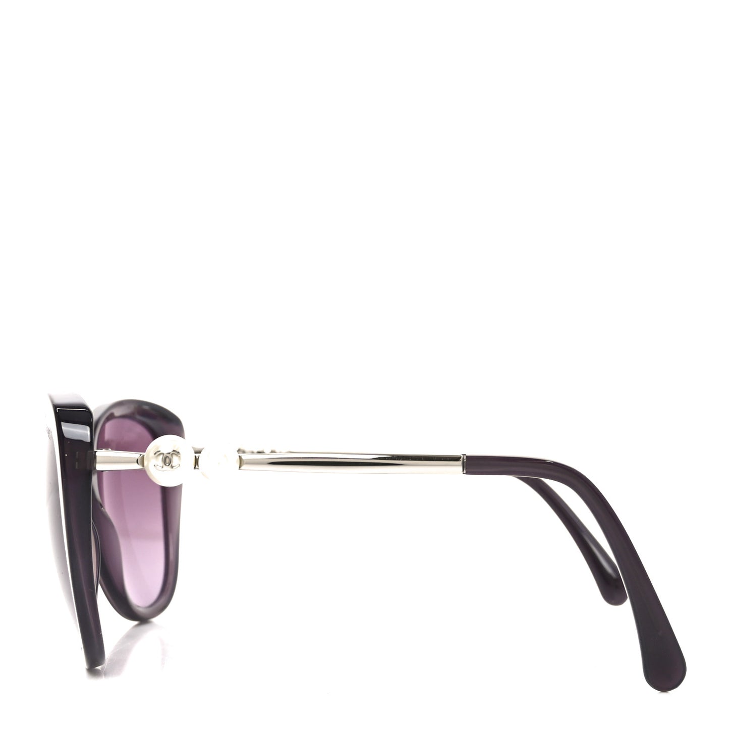 Acetate Pearl Polarized Winter Butterfly Sunglasses 5338-H Purple
