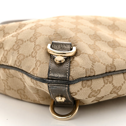 Gucci Monogram Abbey Messenger Bag Pewter 10 of 14