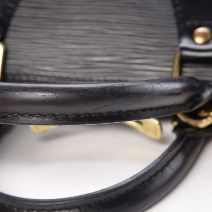 Louis Vuitton Epi Alma PM Black 9 of 18