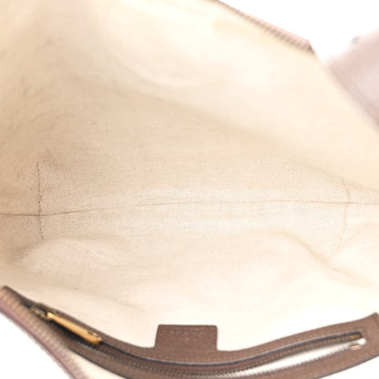 Gucci GG Supreme Monogram Web Small Ophidia Half Moon Hobo Brown 5 of 10