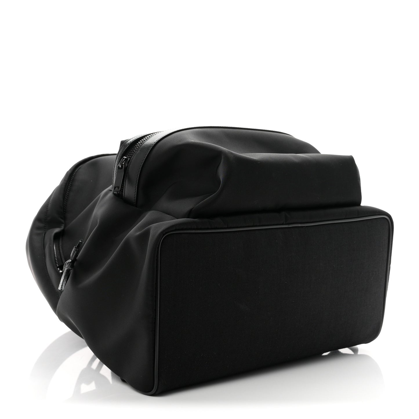 Nylon City Backpack Black