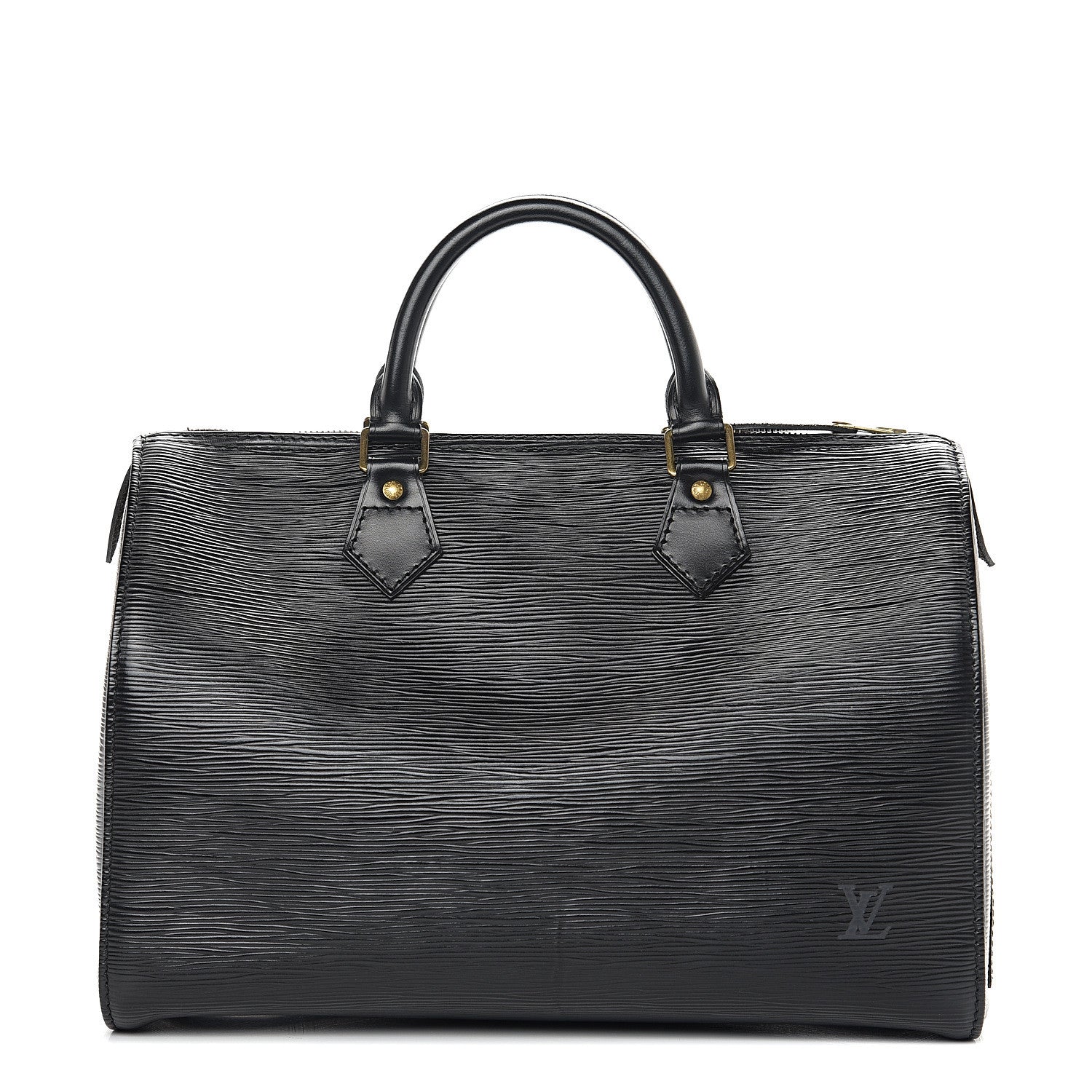 Louis Vuitton Epi Speedy 30 Black 1 of 9