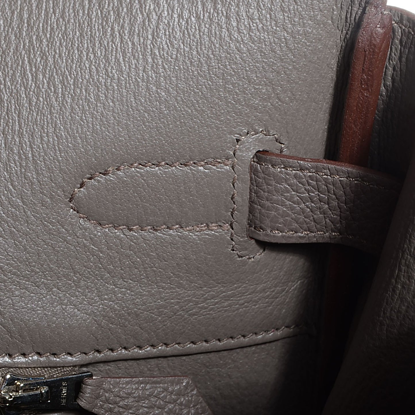 Togo Birkin 35 Etain