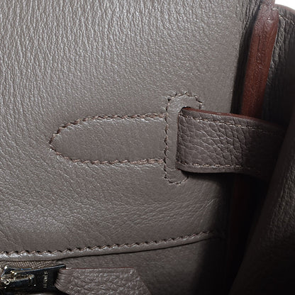 Hermes Togo Birkin 35 Etain 12 of 25