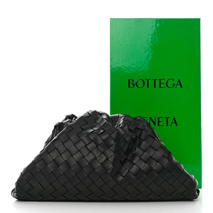 Bottega Veneta Nappa Maxi Intreccio The Pouch Oversized Clutch Black 9 of 9