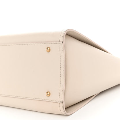 Chanel Caviar Small Studded Deauville Tote Ivory 10 of 13