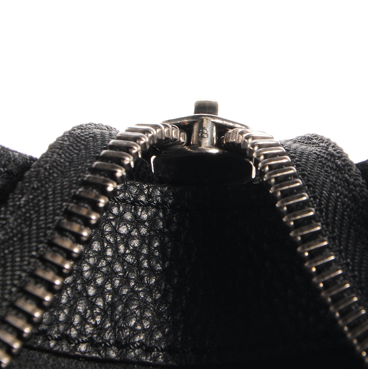 Celine Drummed Calfskin Mini Luggage Black 8 of 9