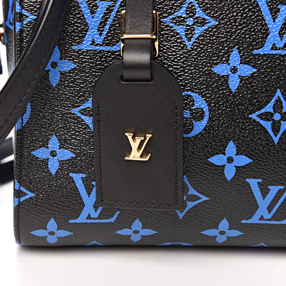 Louis Vuitton Colored Monogram Speedy Amazon PM Blue Black 7 of 9