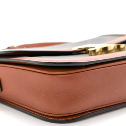 Celine Triomphe Canvas Calfskin Medium Triomphe Bag Tan 10 of 11
