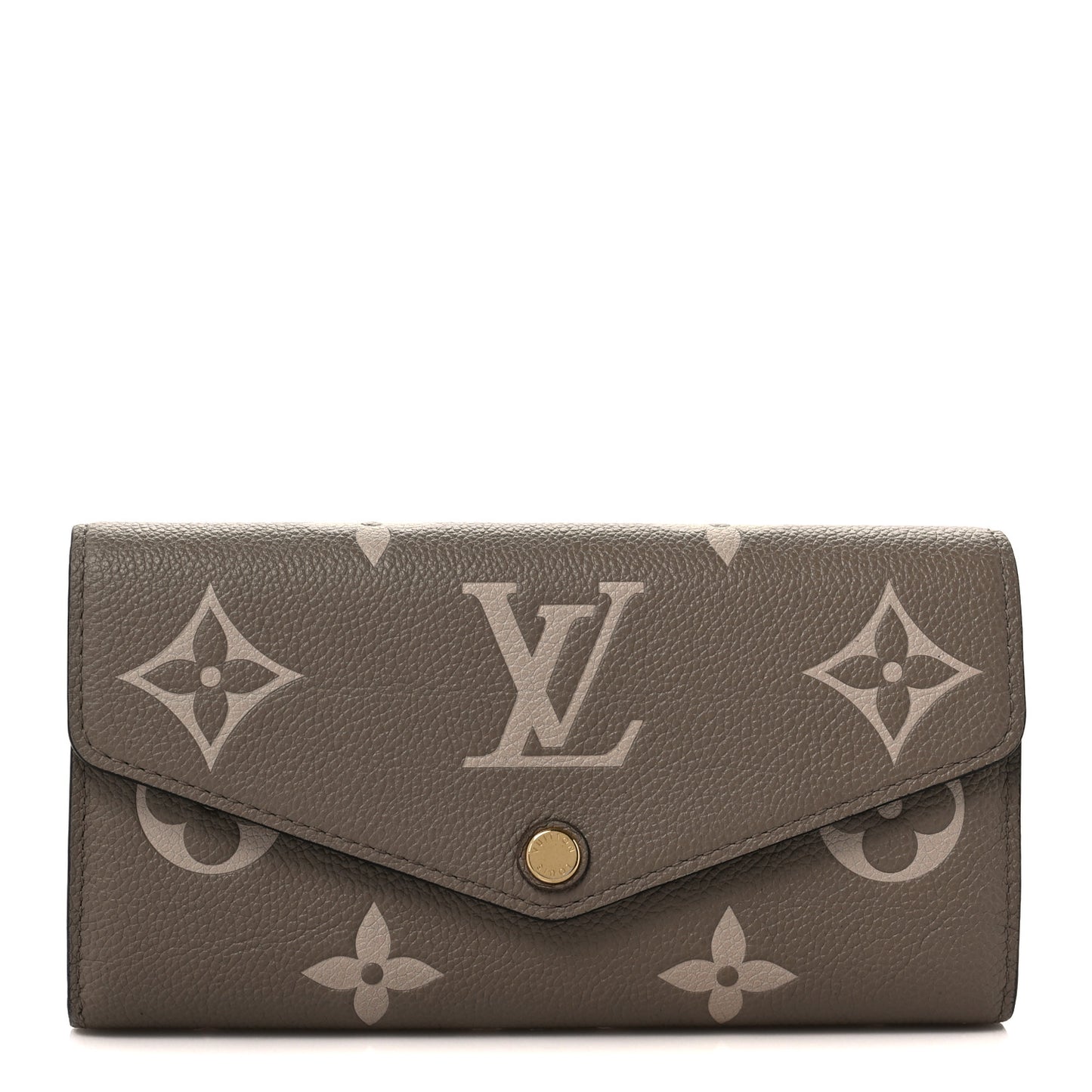 Empreinte Monogram Giant Sarah Wallet Tourterelle Creme