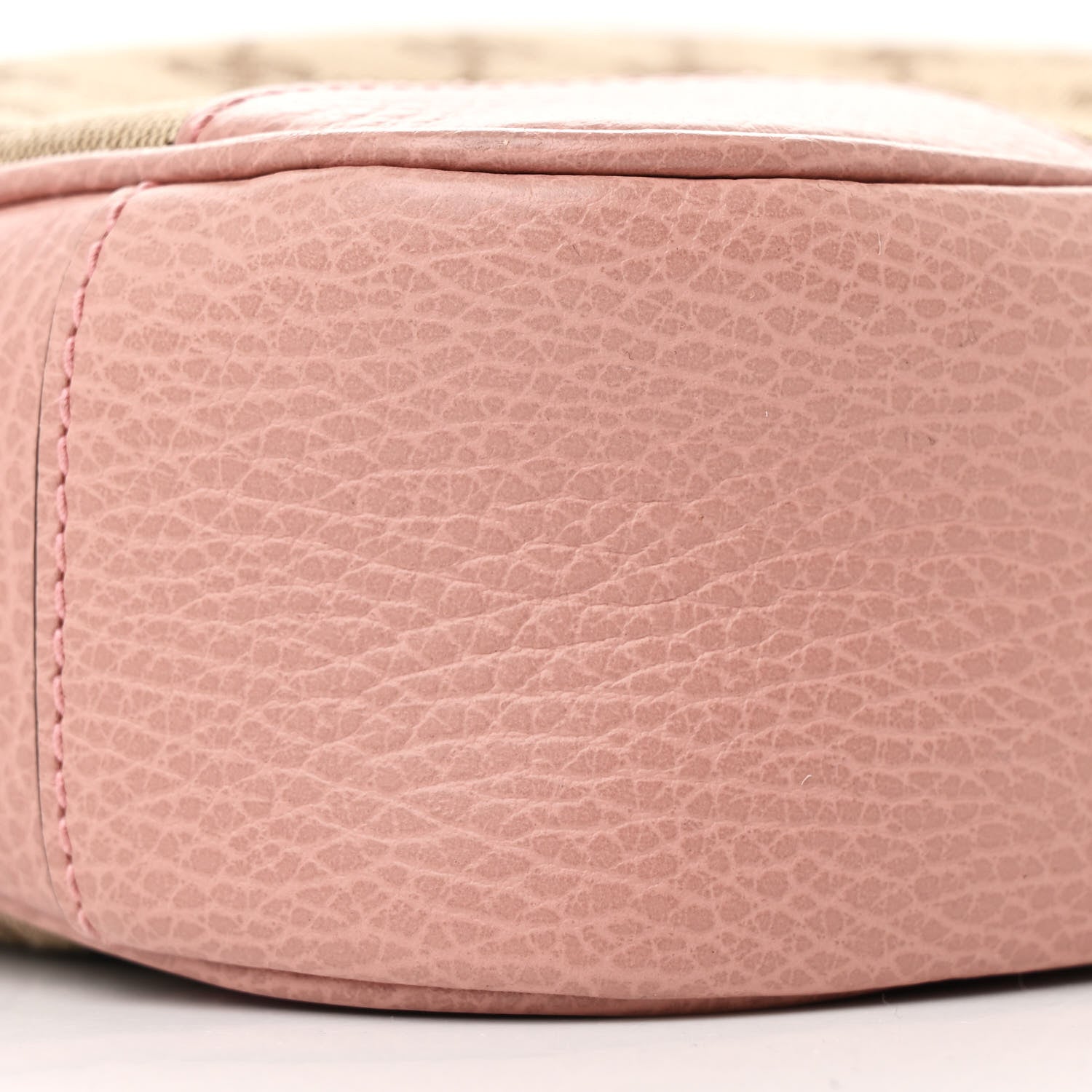 Gucci Monogram Mini Bree Messenger Bag Beige Soft Pink 9 of 10