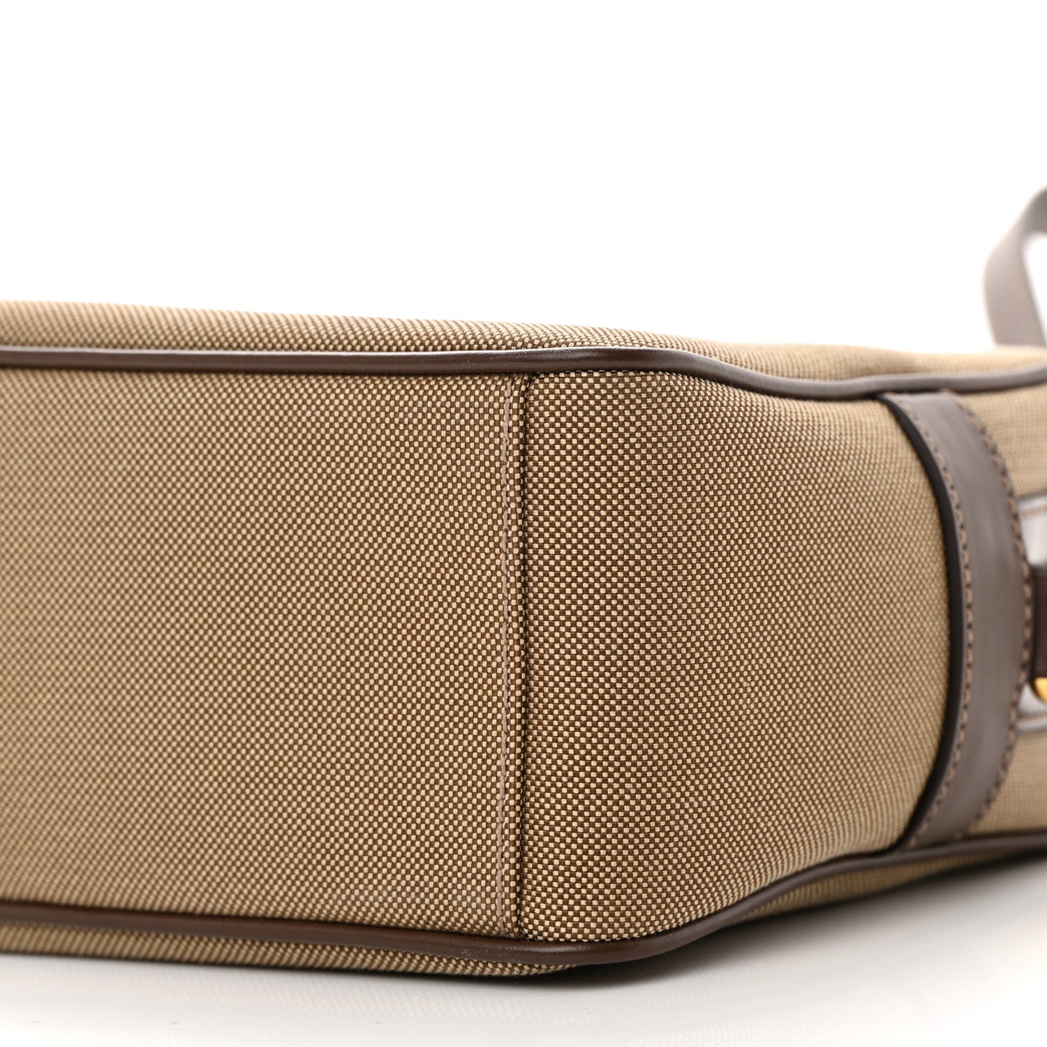 Prada Jacquard Logo Camera Bag Corda Bruciato 11 of 13