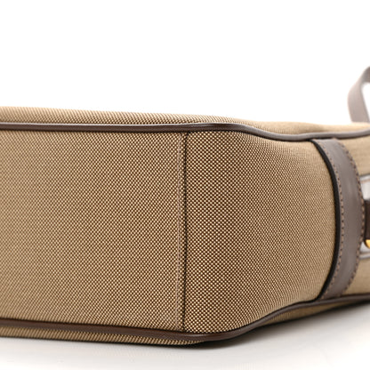 Prada Jacquard Logo Camera Bag Corda Bruciato 11 of 13