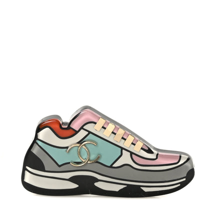 Chanel Resin Icon Manga Sneaker Brooch Multicolor 1 of 4