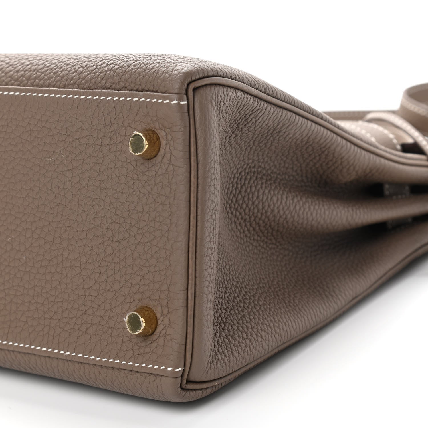 Hermes Togo Kelly Retourne 28 Etoupe 8 of 9