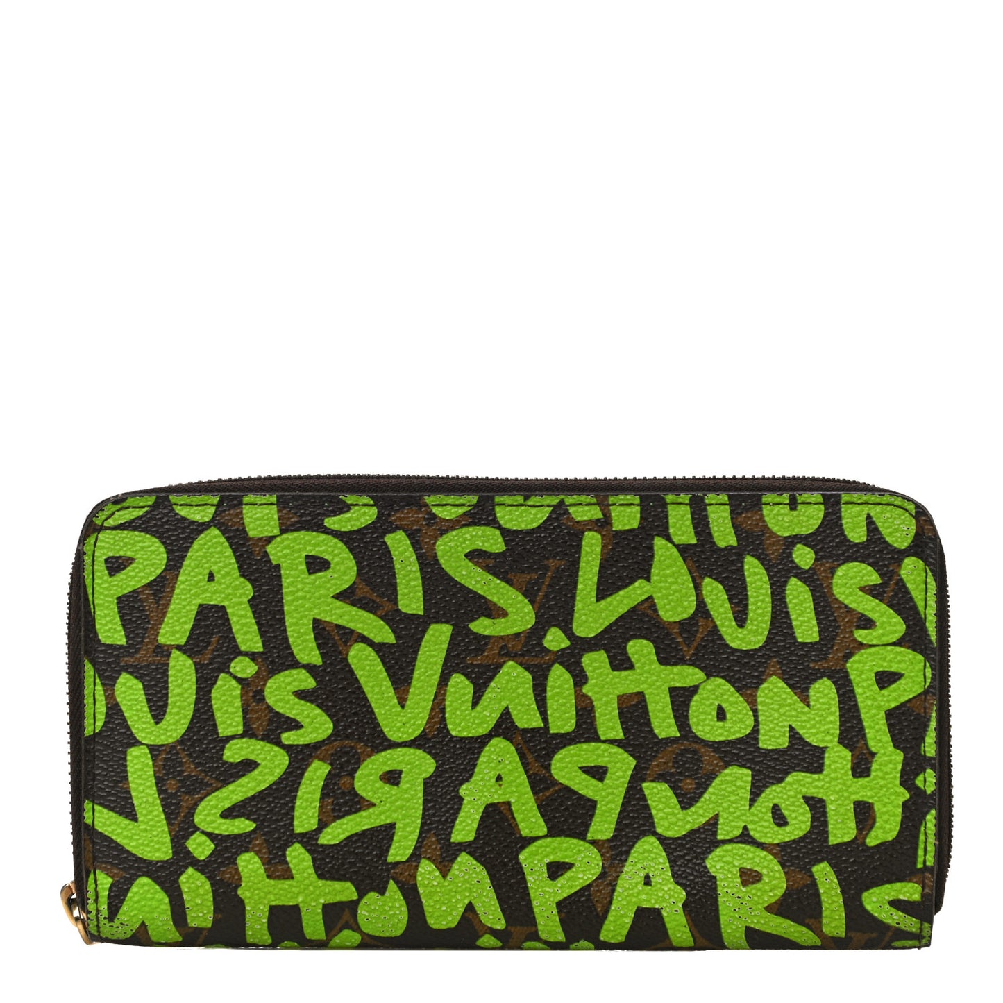 Monogram Graffiti Zippy Wallet Green