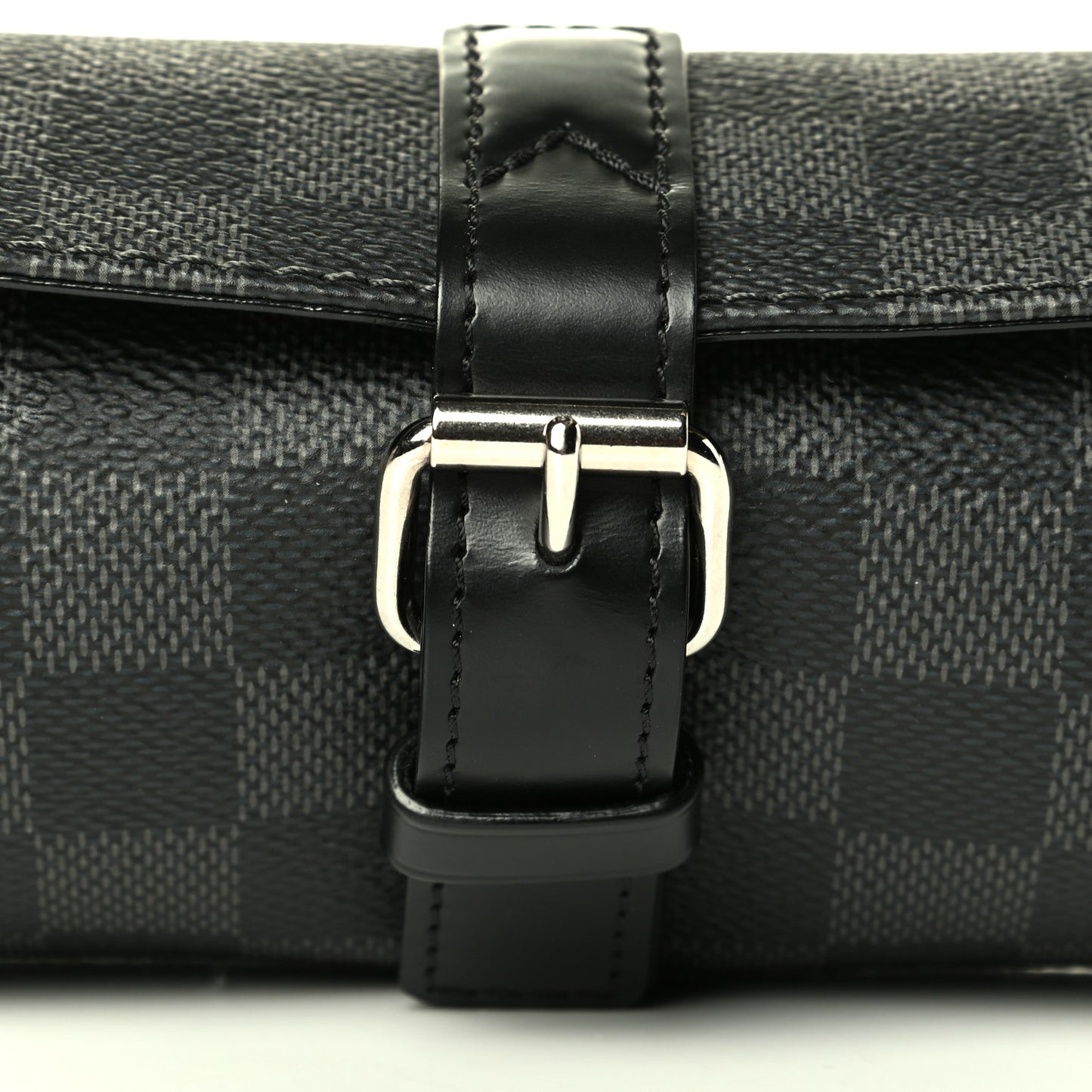 Damier Graphite 3 Watch Travel Case