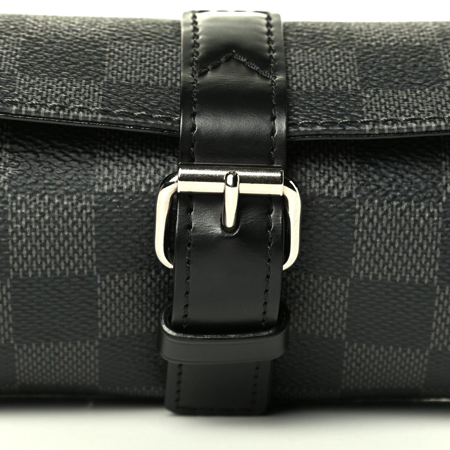Louis Vuitton Damier Graphite 3 Watch Travel Case 7 of 7