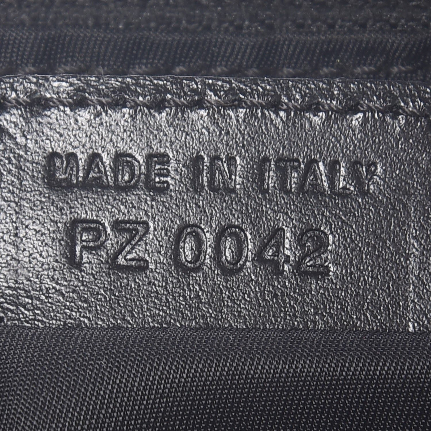 Christian Dior Monogram Shoulder Bag Pochette Black 7 of 12