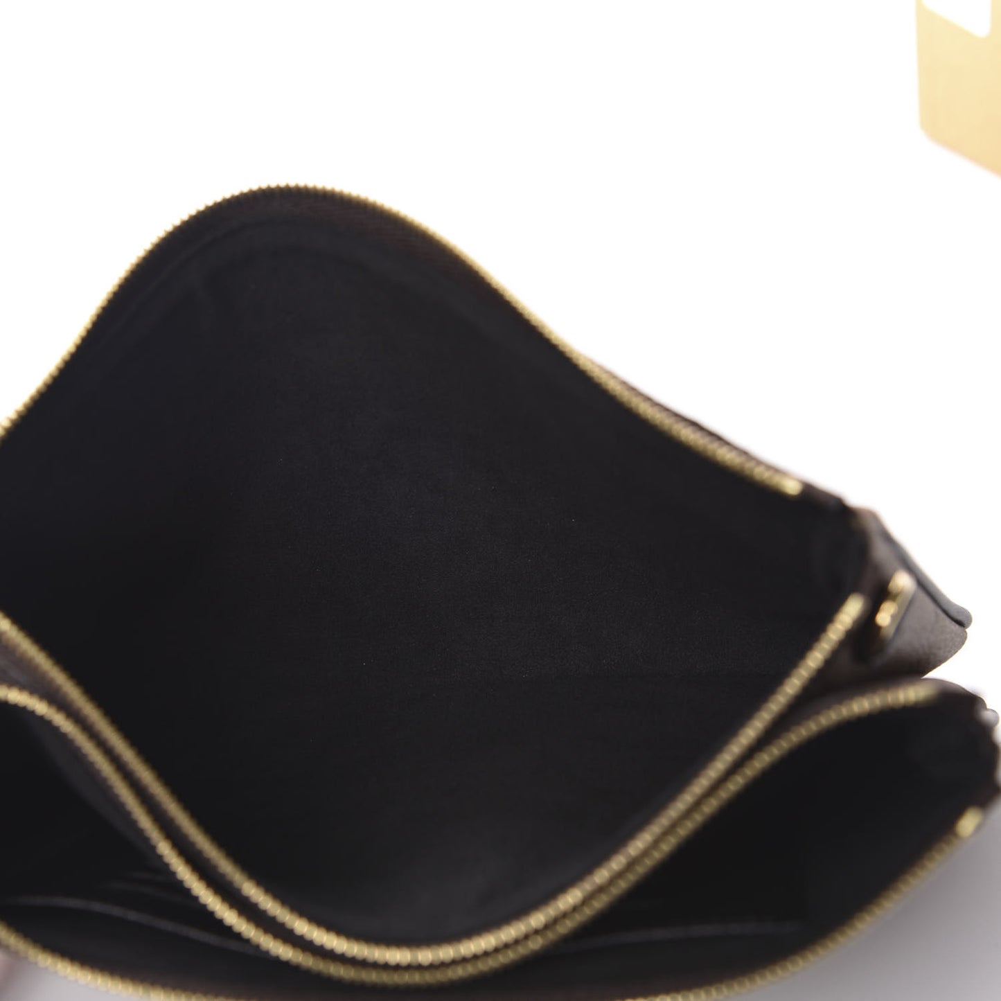 Reverse Monogram Giant Double Zip Pochette