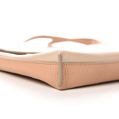 Chloe Lambskin Goatskin Cassie Pochette Crossbody Sand Dune 8 of 11