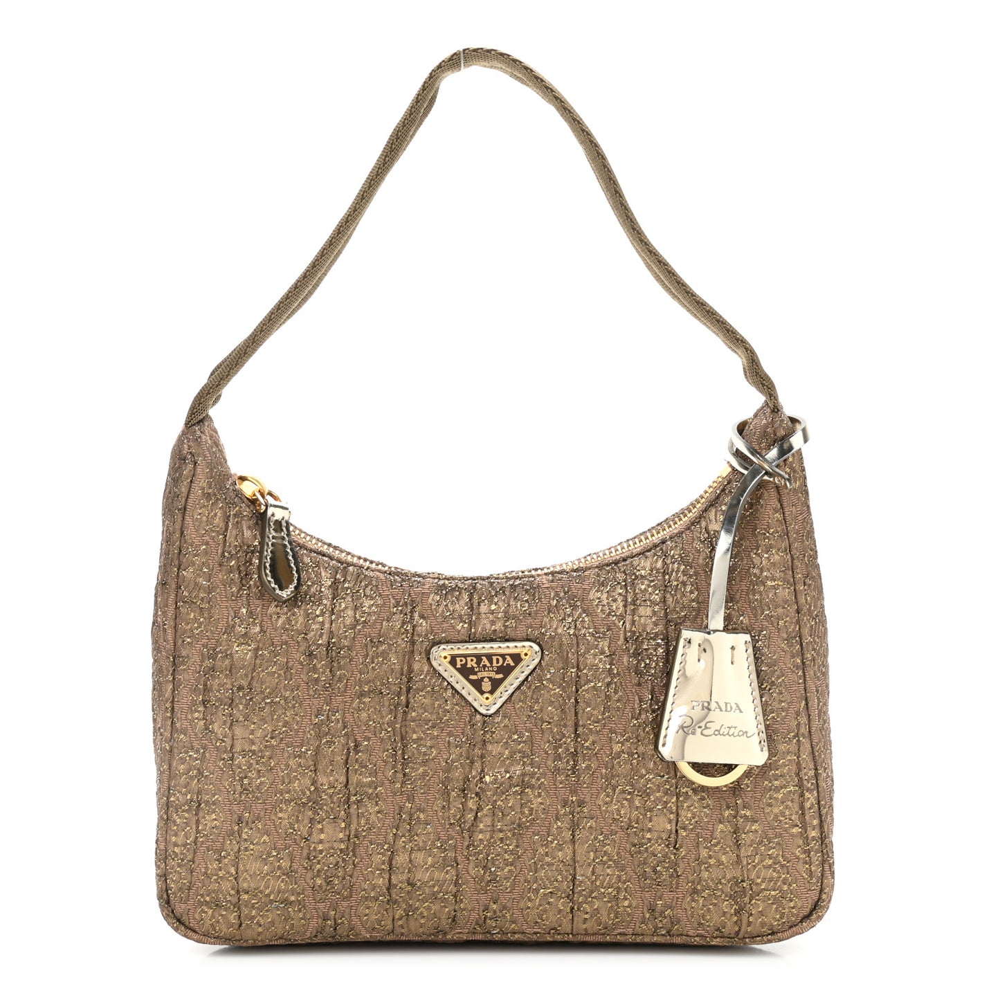 Broccato Mini Re-Edition 2000 Bag Moro Losanga