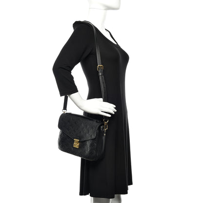 Louis Vuitton Empreinte Pochette Metis Black 2 of 13