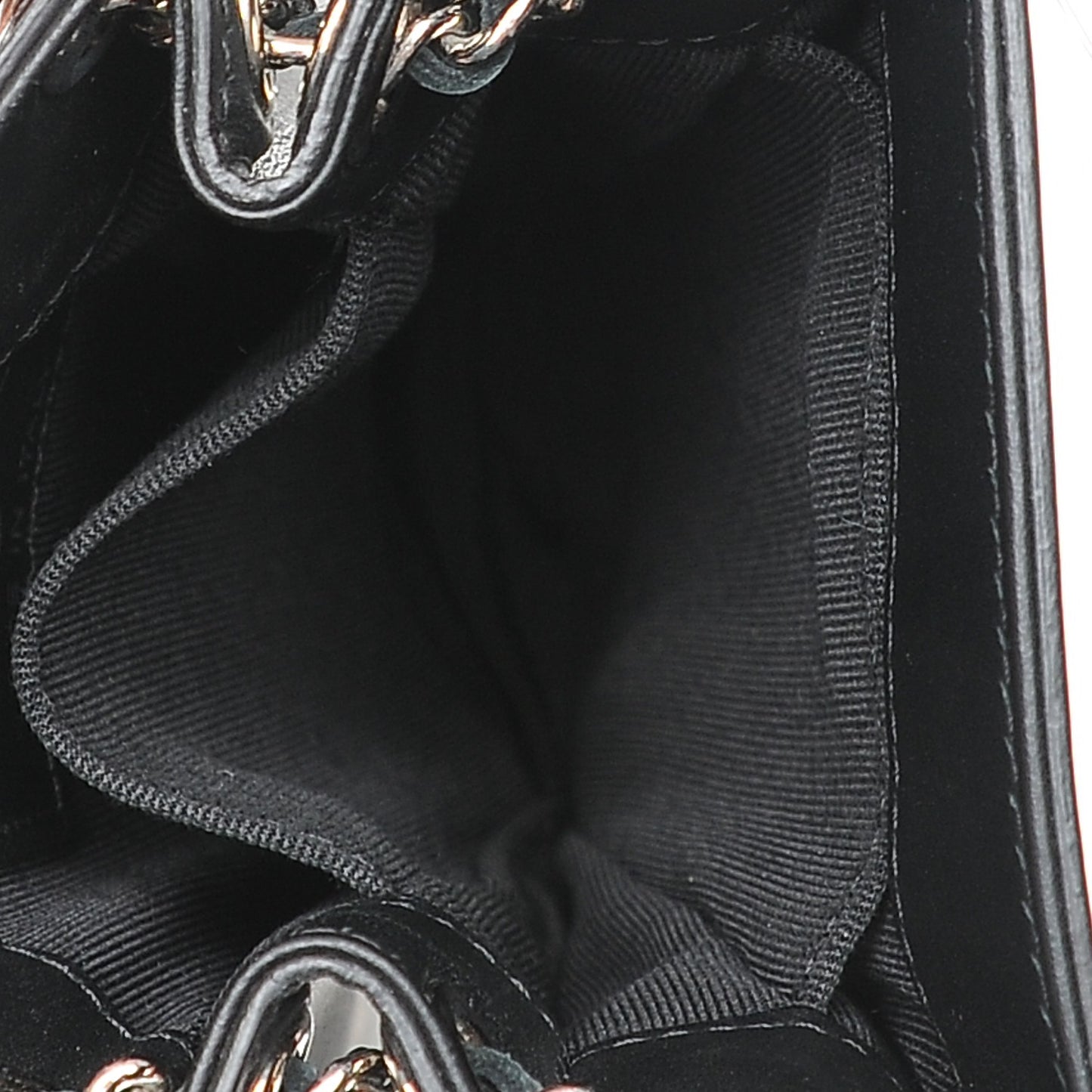 Patent CC Phone Holder Crossbody Black