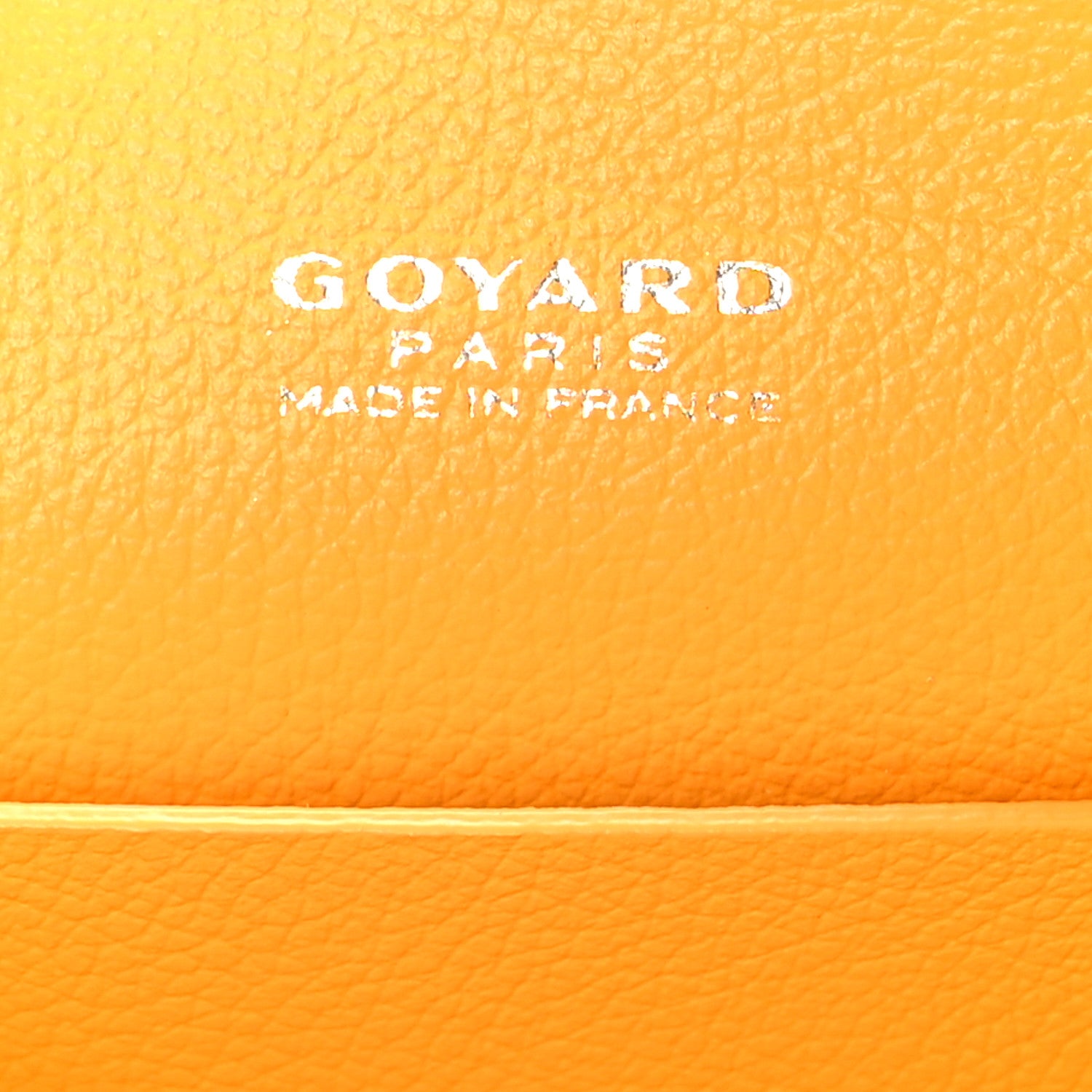Goyard Goyardine Mini Saigon Yellow 6 of 8
