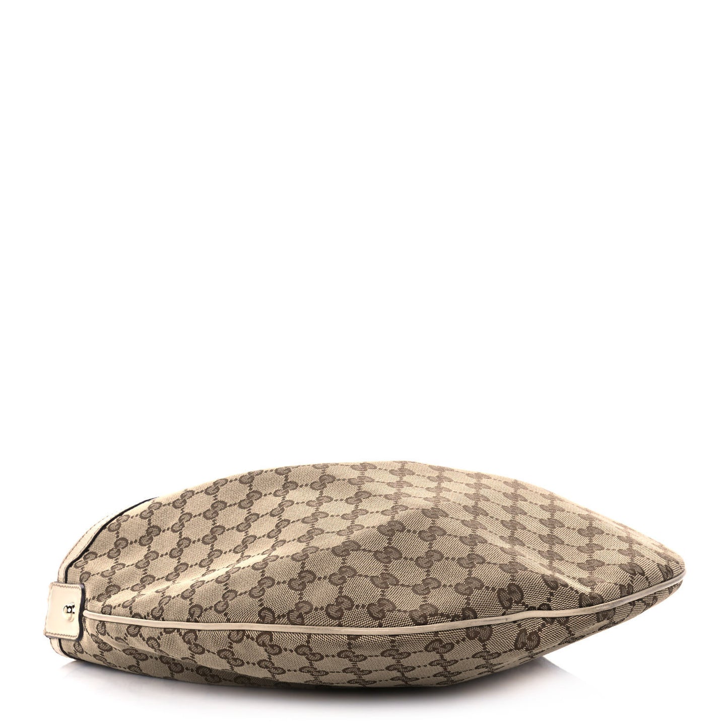 Monogram Medium Wave Hobo Cream