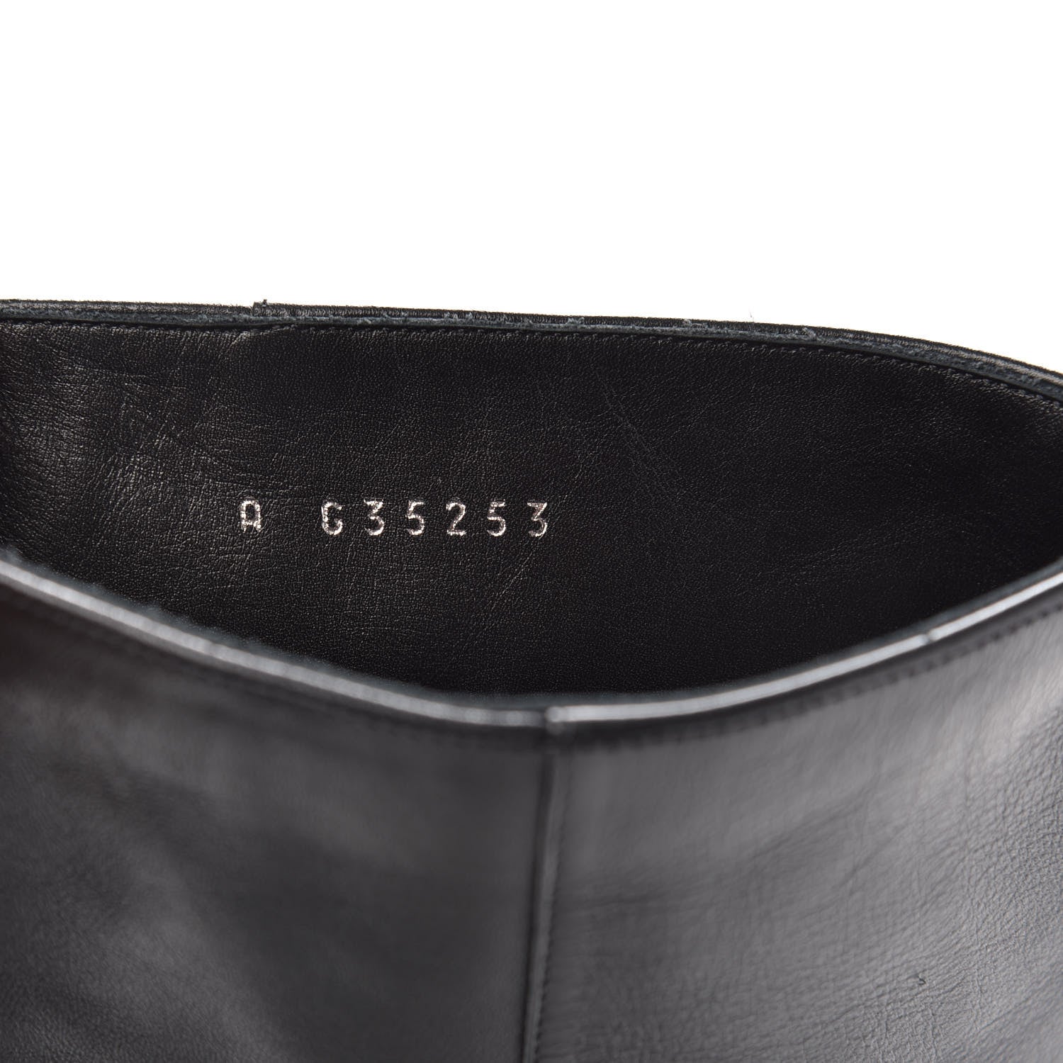 Chanel Calfskin Pearl CC Short Boots 35.5 Black 8 of 8