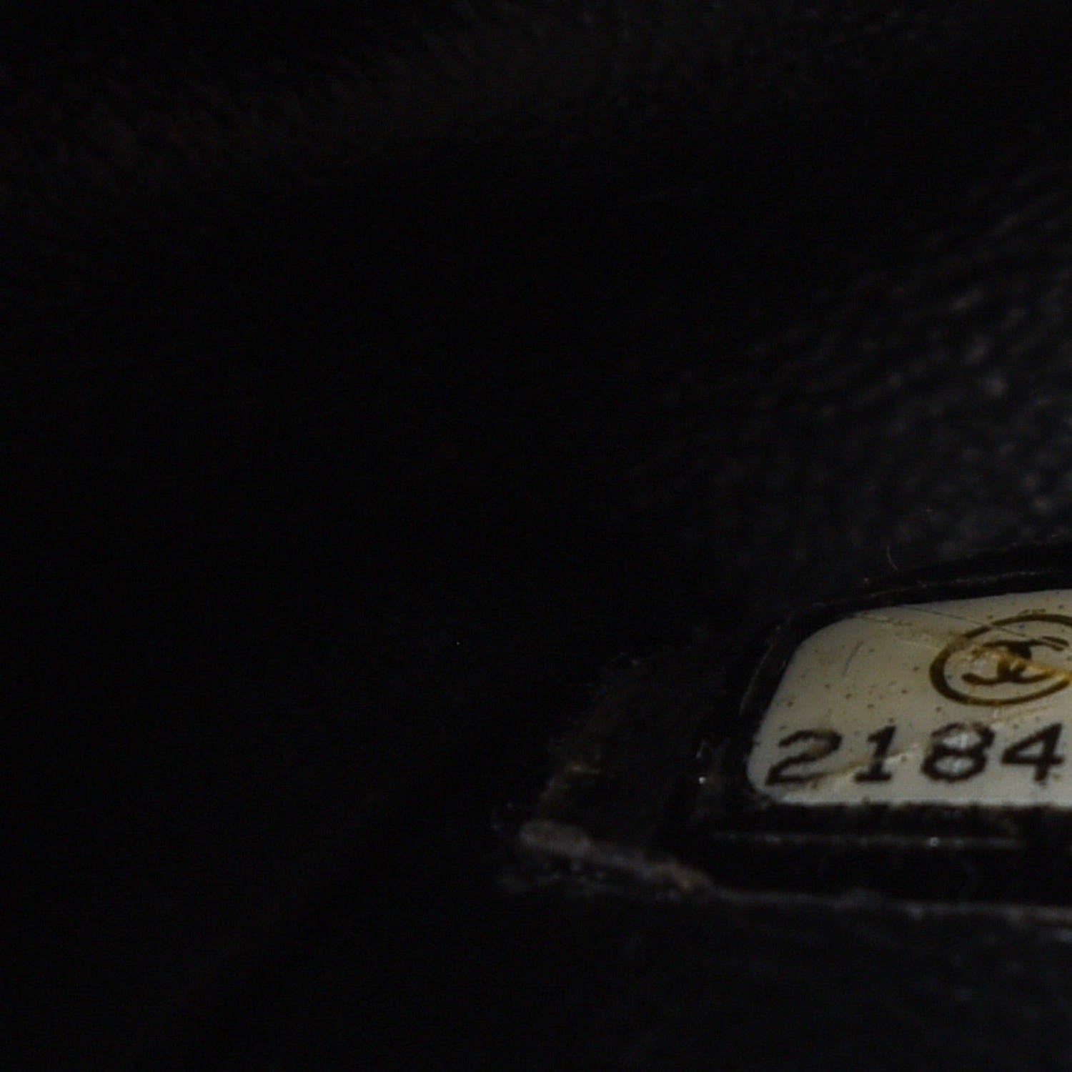Chanel Lambskin Quilted Mini Square Flap Black 9 of 10