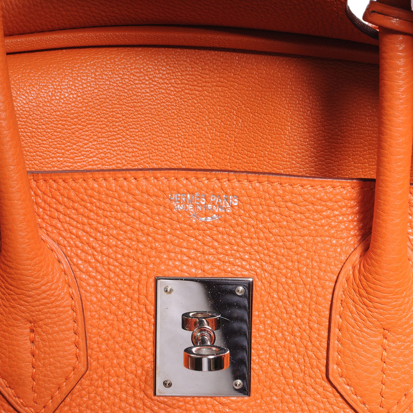 Togo Shooting Star Birkin 30 Orange