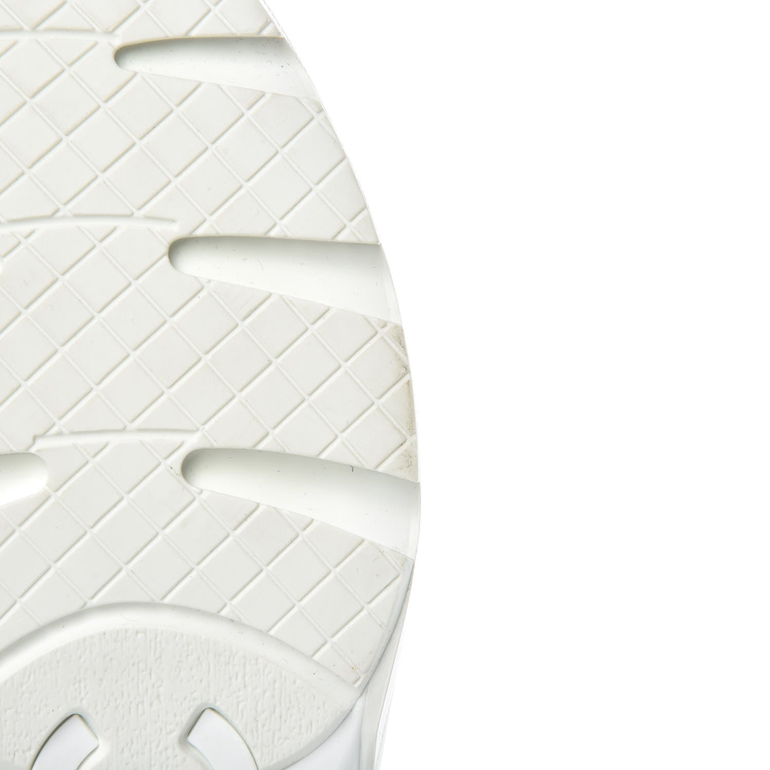 Chanel Calfskin Laminated Lambskin CC Sneakers 41 White Gold 10 of 11